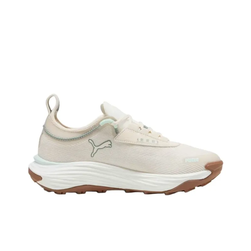 PUMA Voyage NITRO 3 Abrasion Resistant Slip Resistant Low Top Trail Running Shoes Women's Beige-1