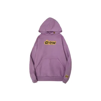Drew House Letter Logo Series Sweatshirts Unisex Lilac Purple