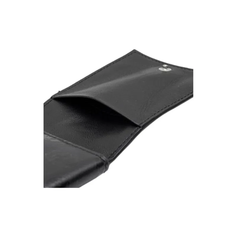 Alexander McQueen Calfskin Wallet Men's Black-5