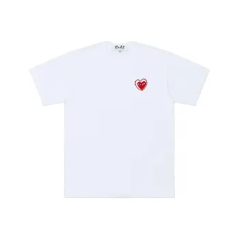 COMME DES GARCONS SHIRT Metalstone Heart T Shirt