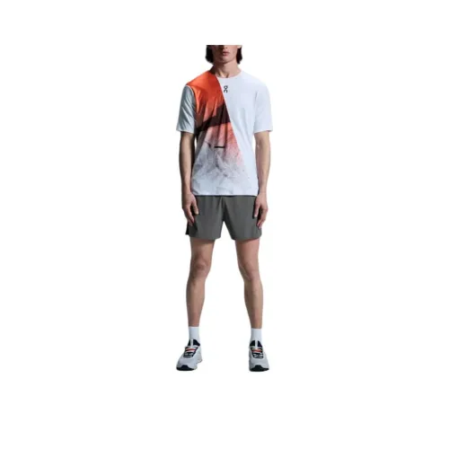 On Ultra T-Shirt Men's Flame/White