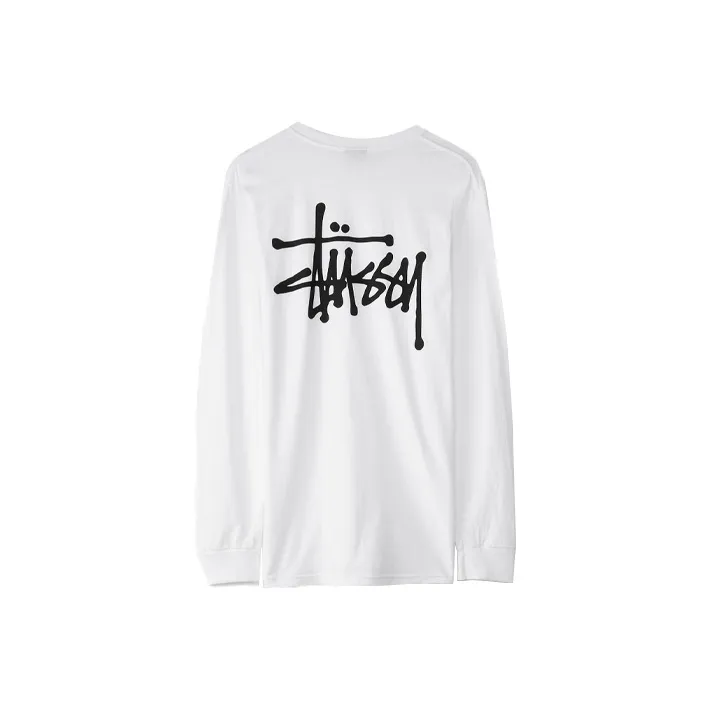 Stussy Basic Long Sleeve Tee-5