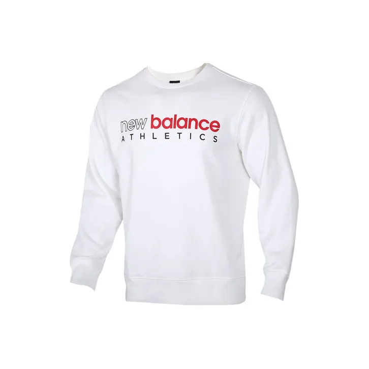 New Balance Essentials Icon Sweatshirts Men White-0