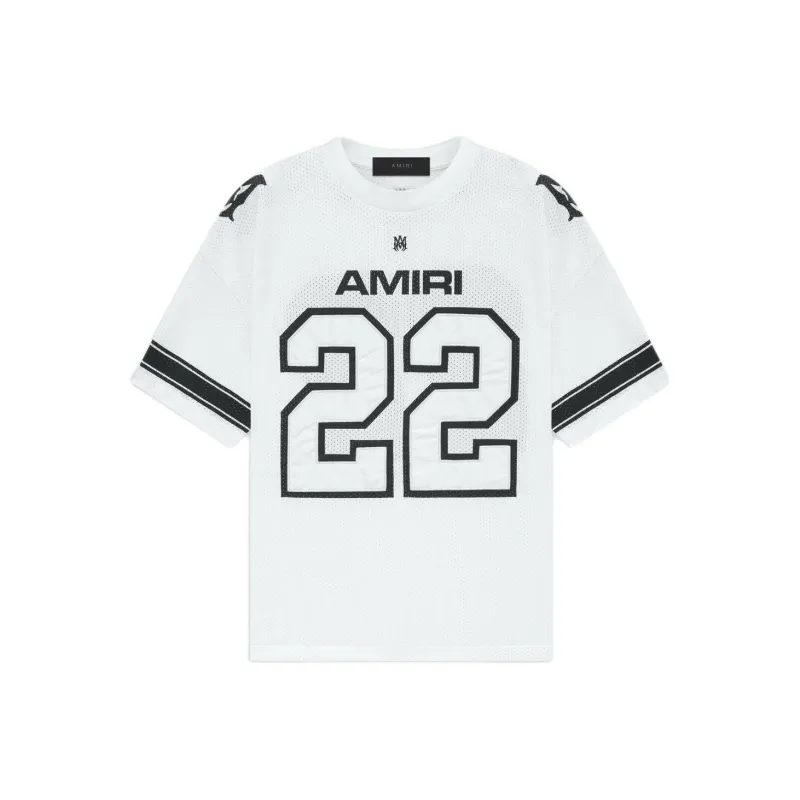 AMIRI 22 Mesh Tee T-Shirt Men's White-0