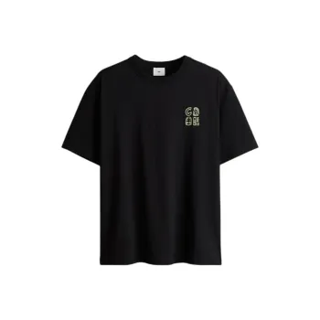 H&M New Year T Shirts Men Black/Cool