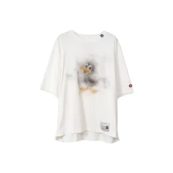 Maison Mihara Yasuhiro Duck print Cotton T shirt