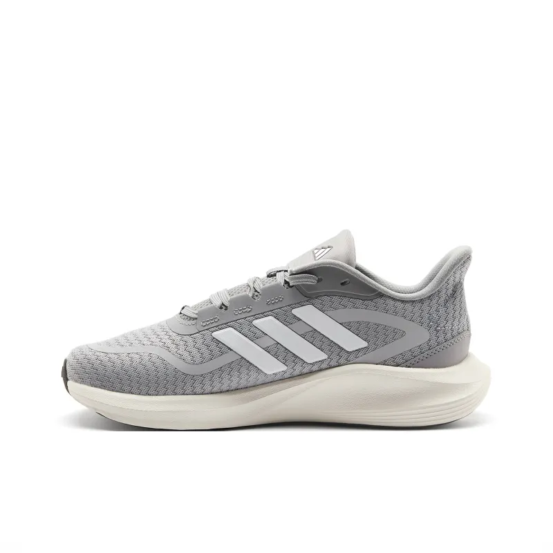 Adidas All Day Essential Slip Resistant Breathable Low Top Running Shoes Unisex Gray-0