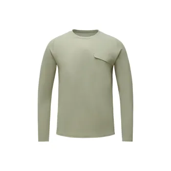 DESCENTE DUALIS Urban Commuting Long Sleeved T Shirts Men's