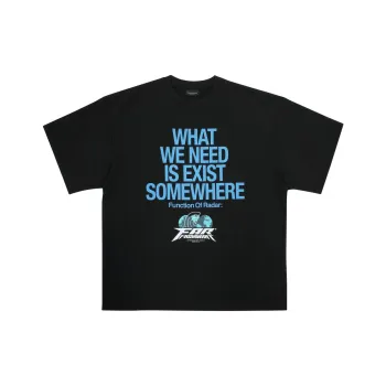 FARFROMWHAT T-Shirt Men's Black