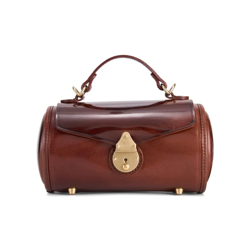 KAISER Top Grain Cow Leather Crossbody Handbags Regular Women's Sunset Yellow/Sunset Brown/Green/Black-1