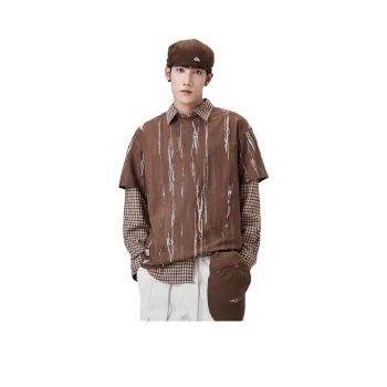 ALL IN T Shirt Men's Coffee Brown