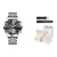 Steel Band Jet Black[Box Limited Edition+Leather Strap]