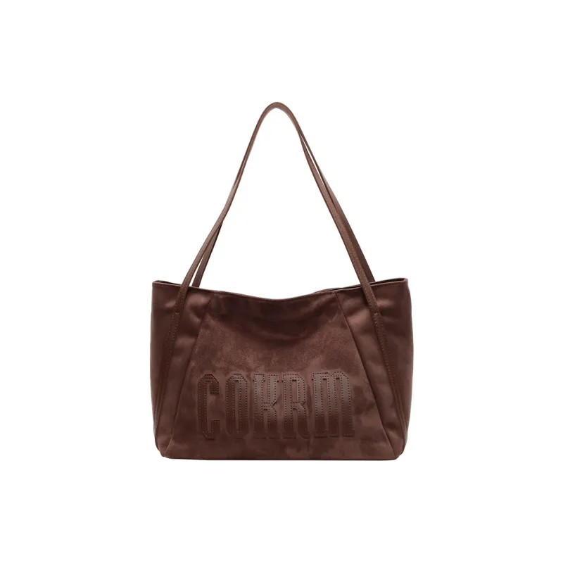 Yalu Suede Underarm Shoulder Bag Women's Black/Khaki/Coffee/Brown-14