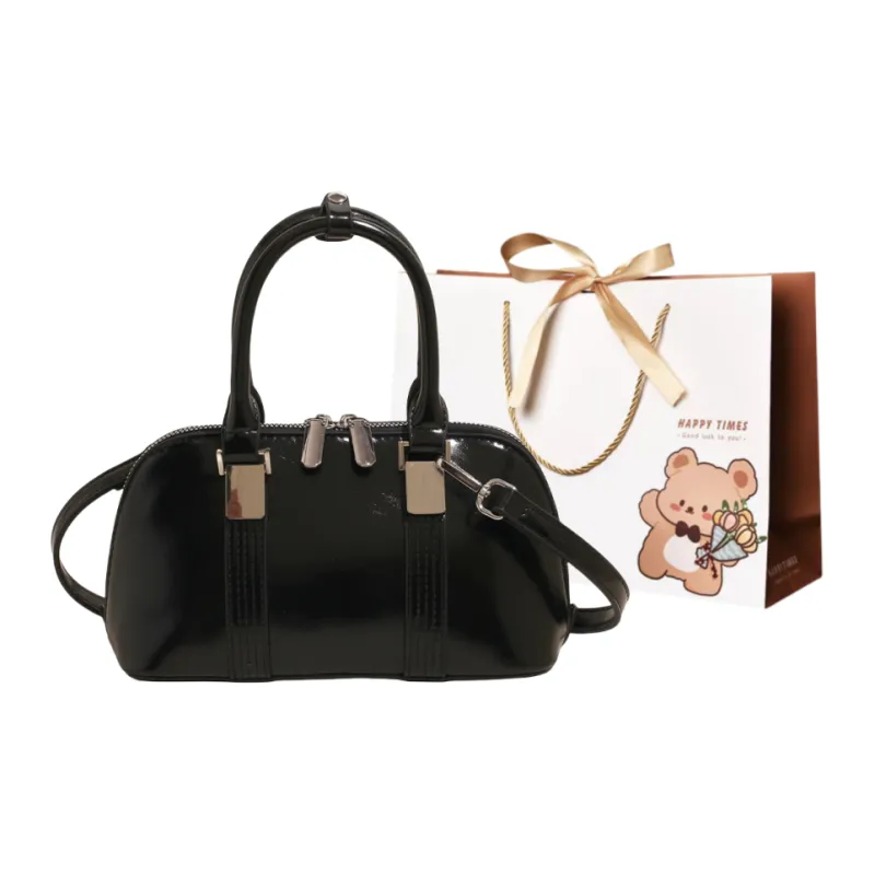 ERANGBEAR PU Handbag Regular Women's Multicolor-4