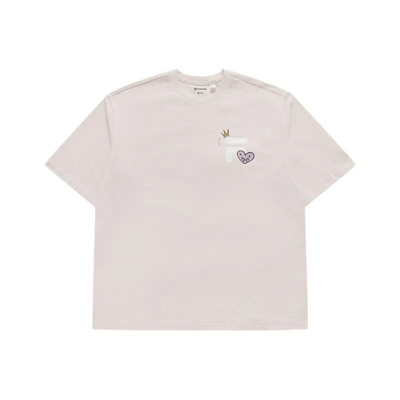FILA FUSION T Shirt Unisex Enchanting Pink-0