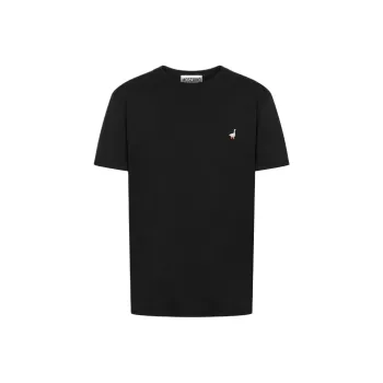 MOSCHINO Duck Embroidered Crewneck T Shirt