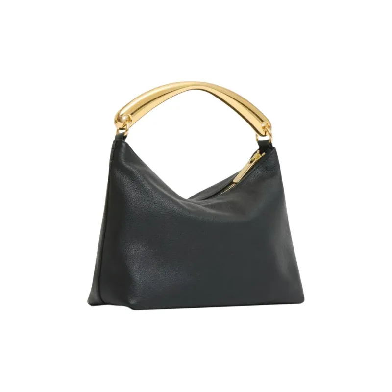 MANSUR GAVRIEL Calfskin Handbag Mini Women's Black-2