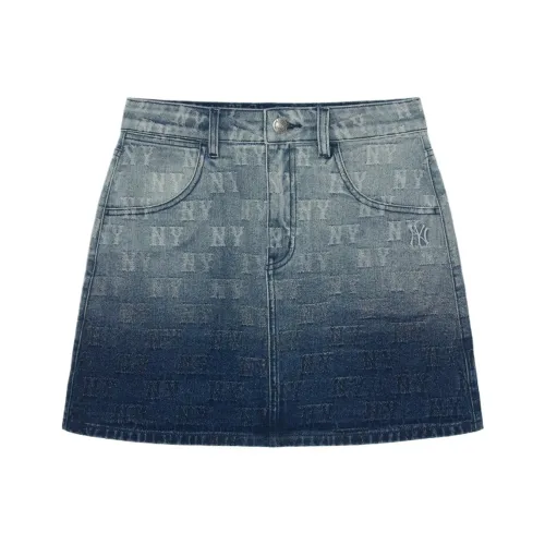 MLB New York Yankees Casual Short Skirts Women's Blue