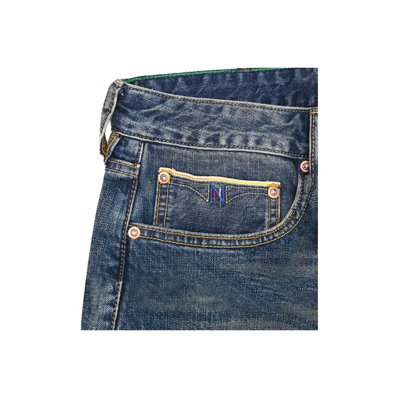 Devanro Jeans Men Blue-2