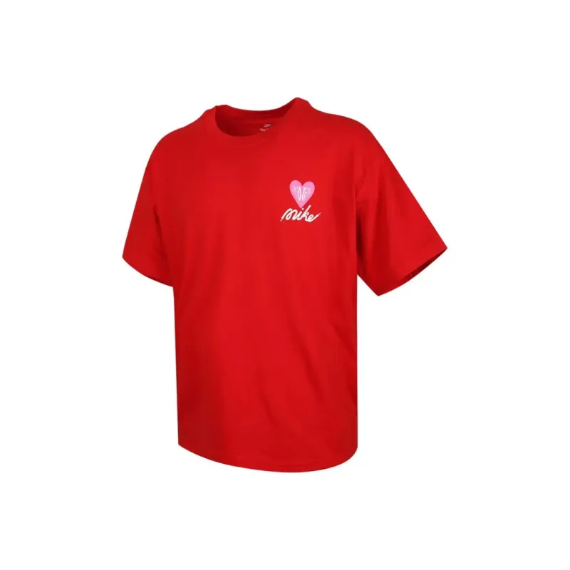 Nike T Shirts Men Red-0