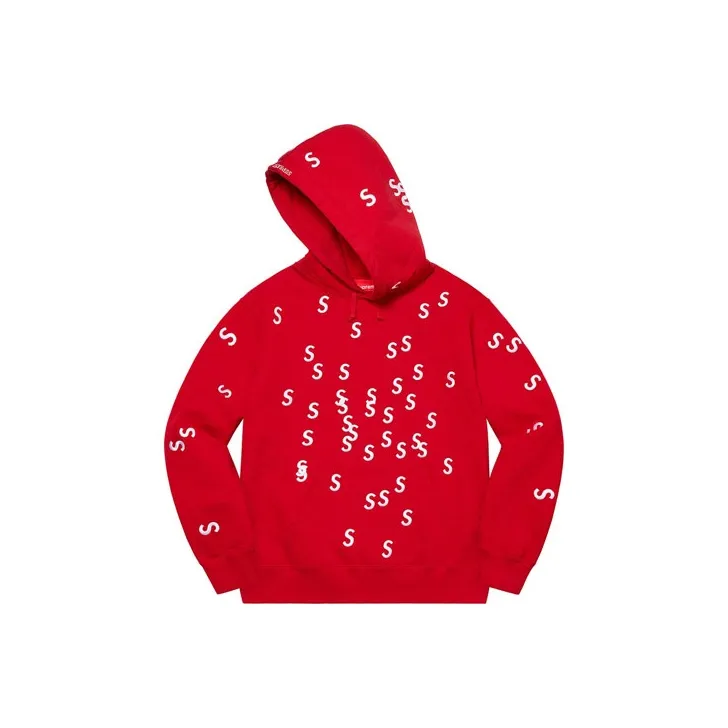 Supreme Embroidered S Hooded Sweatshirt-3