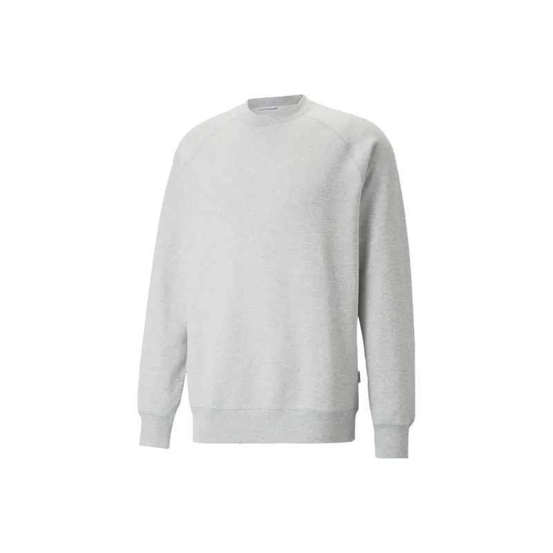 PUMA MMQ Sweatshirts Unisex Light Mixed Gray-0