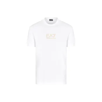 EMPORIO ARMANI Fitted Loungewear T shirt In Soft Modal