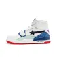 White Blue Red