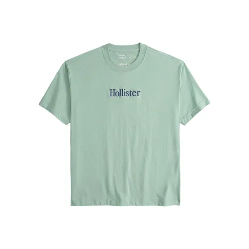 Hollister T Shirt Unisex Khaki Green