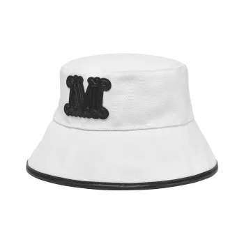 MaxMara Cotton Bucket Hats Women's White