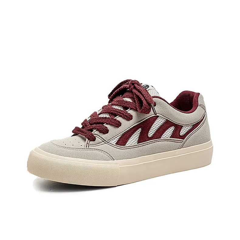 Yi Jiabao Slip Resistant Impact Resistance Wear Resistant Low Top Skateboard Shoes Men's-6