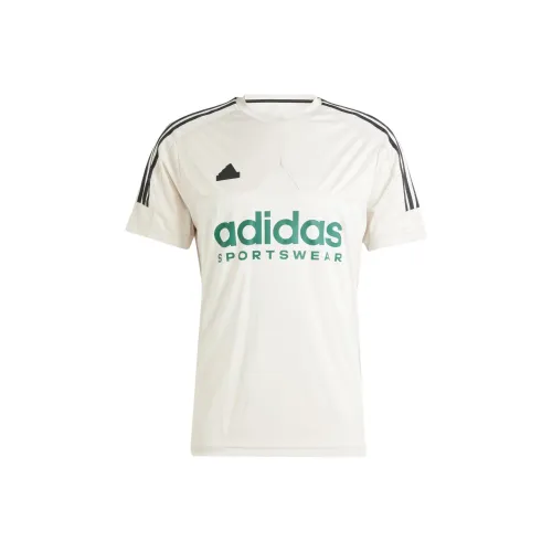 Adidas clothing Pull T Shirts Men White