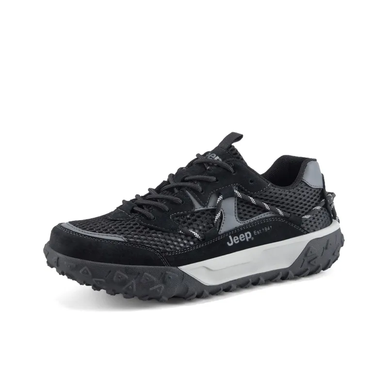 Jeep Fashion Sports Collection Cushioning Anti Slip And Wear Resistant Breathable Coverage Low Top Outdoor Shoes Men's-2
