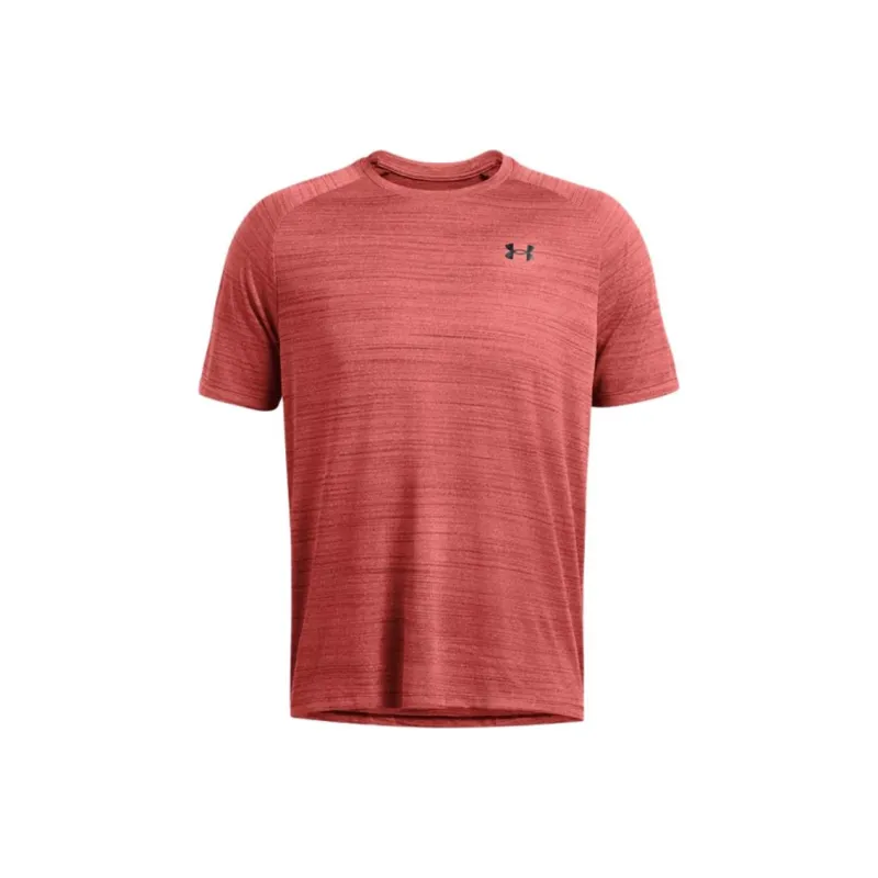 Under Armour Tech Vent Geotessa T-Shirt Men's Red-0