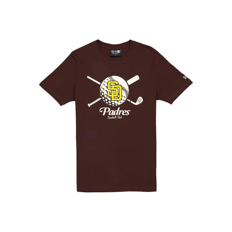 New Era SS24 San Diego Padres T-Shirt Unisex Brown-0