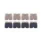 8 Pack (Milk Coffee 4+Dark Gray 4)