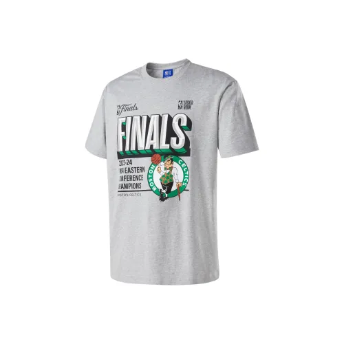 NBA 그레이 남녀공용 티셔츠
