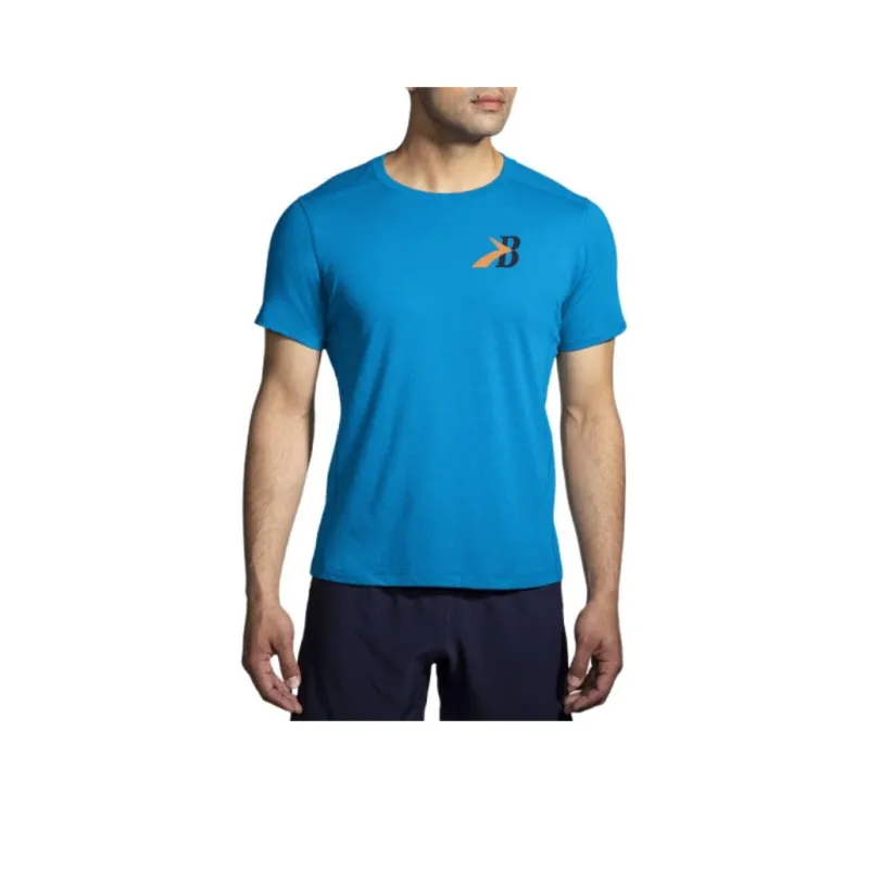 Brooks T-Shirts Men Blue-0