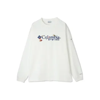Columbia Omniwick Burn Novel T-Shirt Men's White
