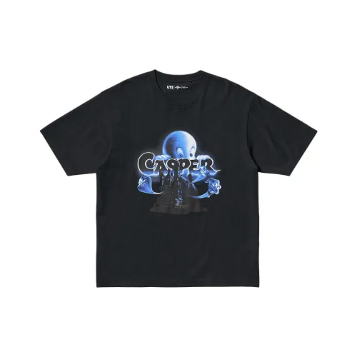 UNIQLO x GUIMAXIAOJINGLING,LIANMINGKUAN SS25 T Shirt Men's Black