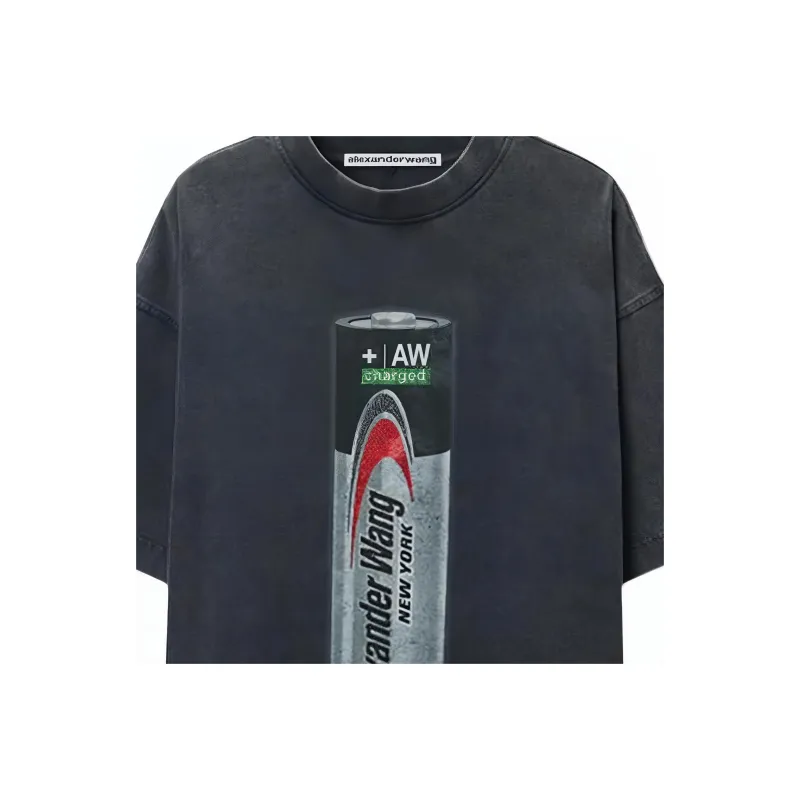 Alexander Wang Graphic Short Sleeve Tee-4