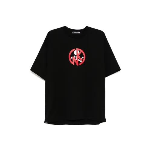 Mastermind JAPAN X Kinniku Man Logo print T shirt