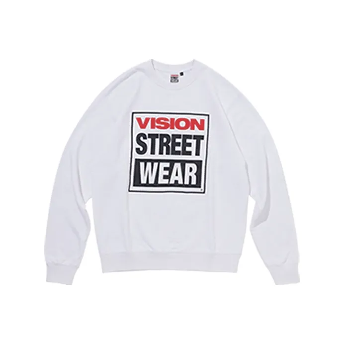 Vision Street Wear Sweatshirt Unisex White-0
