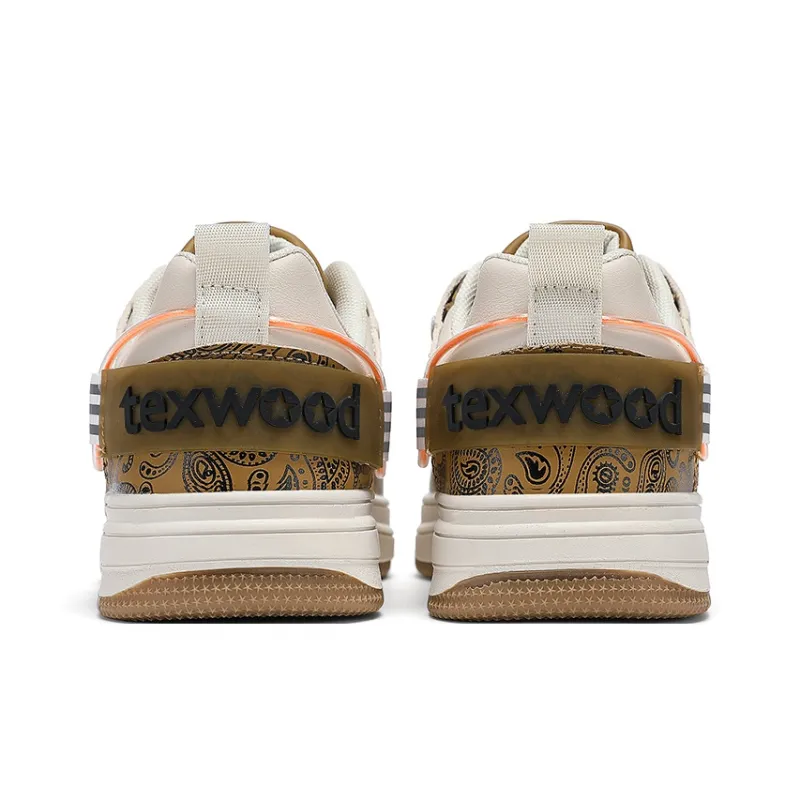 TEXWOOD Anti-Slip And Wear-Resistant Height Increasing Coverage Low-Top Skateboard Shoes Men's Box-17
