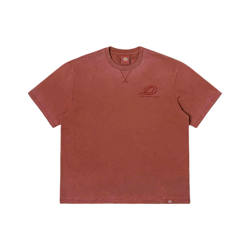 Dickies Snake Year Limited Collection T Shirts Unisex Cherry Red-0