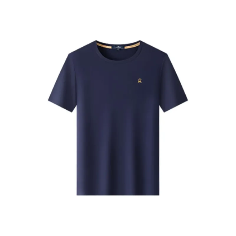 Montagut SS24 T Shirt Men's Dark Royal Blue-2