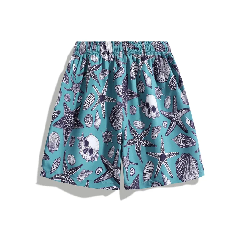 RASHOMONG Beach Shorts Unisex-7