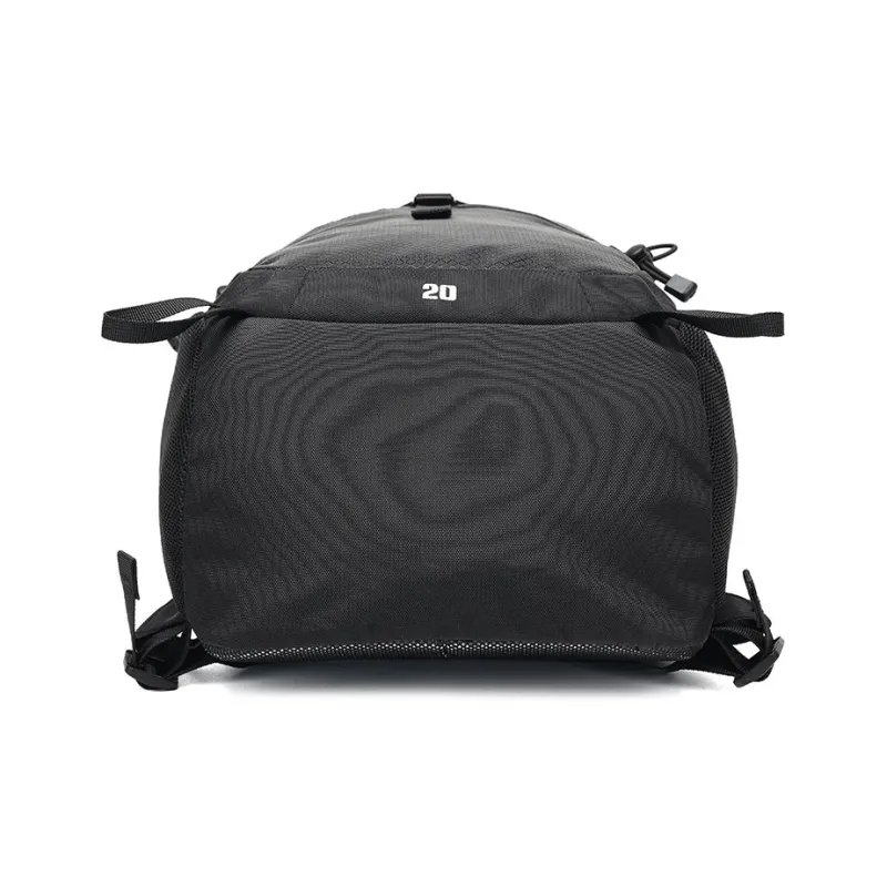 ALPINT MOUNTAIN Polyester Backpack Unisex Black/Silver Gray-5