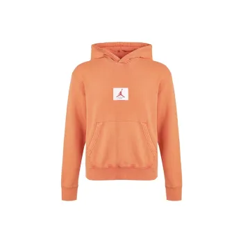 JORDAN Flight Sweatshirts Men Mars Sunrise Red