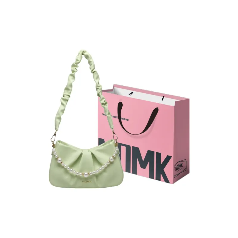 NOMK PU Shoulder Bag Regular Women's Ecru-16